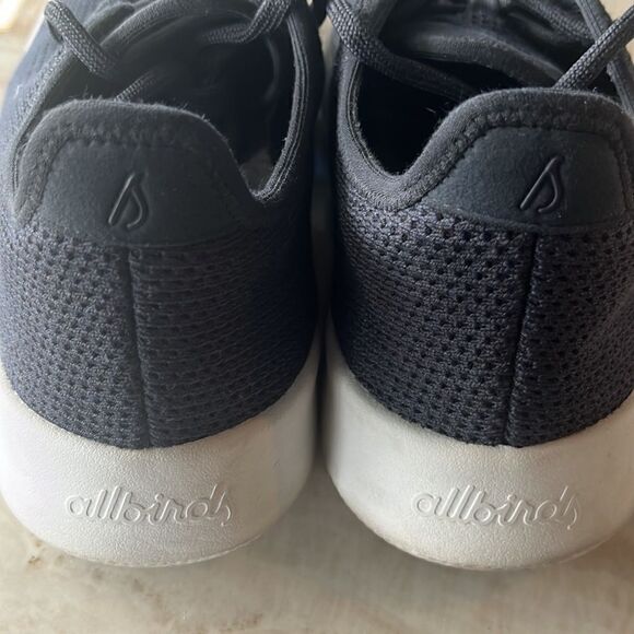 Allbirds Men Tree Runners TR M8 Black Sustainable Sneaker Shoes Size 8 - Picture 4 of 6